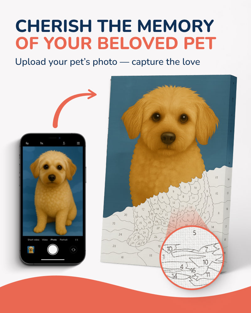 Paint Your Best Friend – Custom Pet Portrait