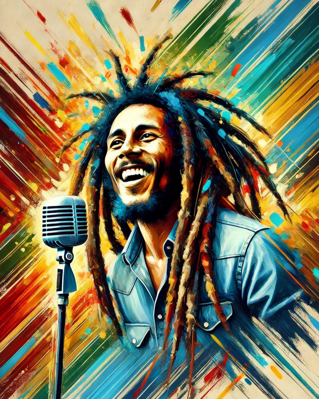 Bob Marley - Paint by Numbers