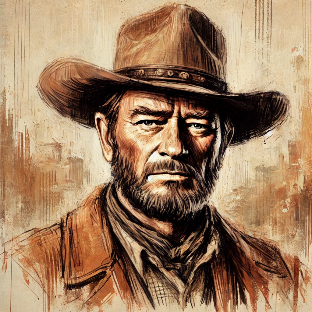 John Wayne - Paint by Numbers