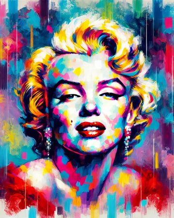 Marilyn Monroe - Paint by Numbers