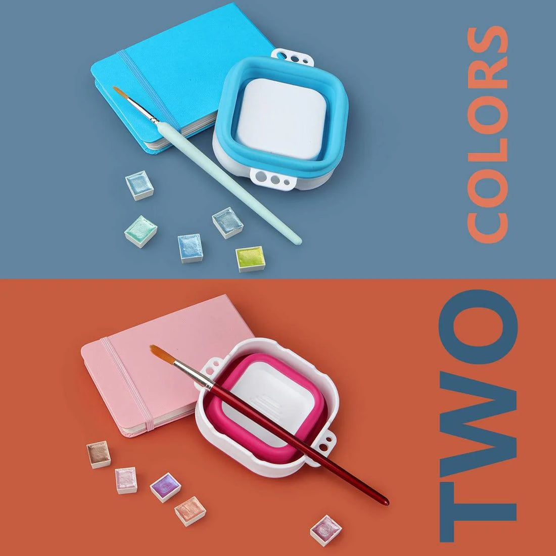 Collapsible Brush Washer