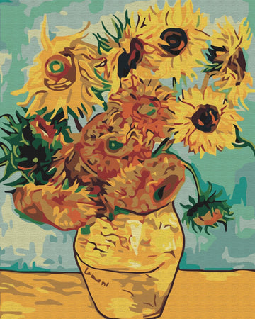 Sunflowers. Van Gogh - Paint by Numbers