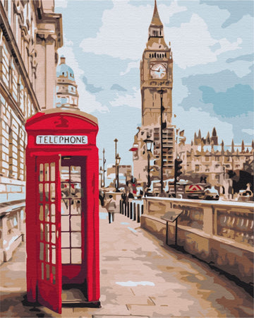 Symbols of London - Paint by Numbers