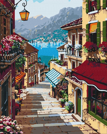 Italian Street - Paint by Numbers