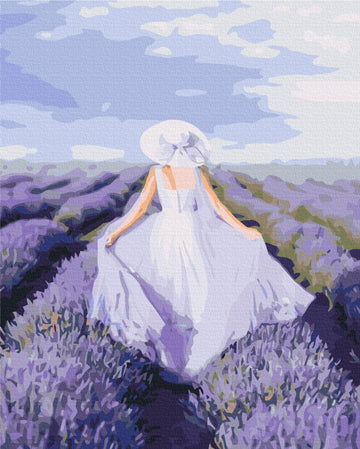 Lavender Lightness - Paint by Numbers