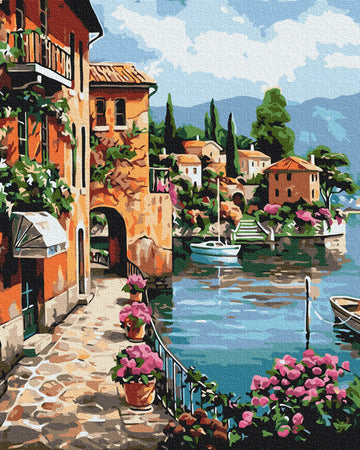 Under the Sun in Positano - Paint by Numbers