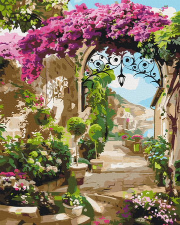 Flower Arch - Paint by Numbers